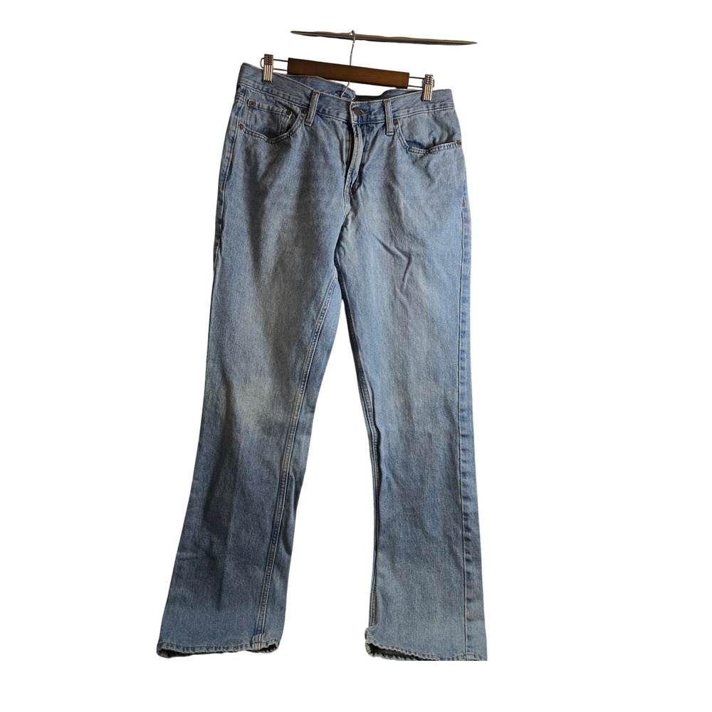Old Navy Mens Straight Leg Light Wash Blue Denim Jeans 34x34‎ S/339228-02